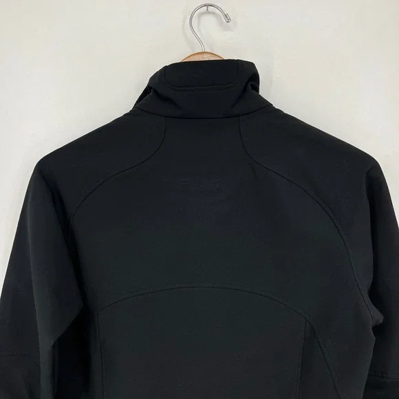 Patagonia Jacket Women's Size S Black Full Zip Company Logo‎ Fleece Lined - Picture 8 of 10
